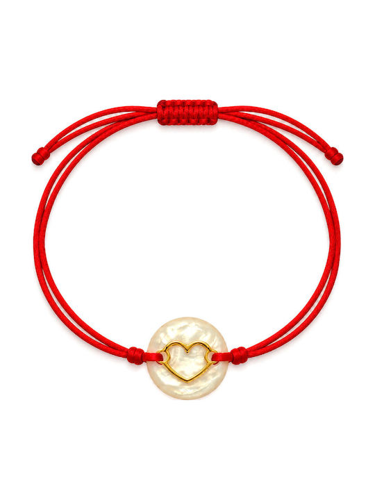 Xryseio Kids Bracelet from Gold 14K with Heart