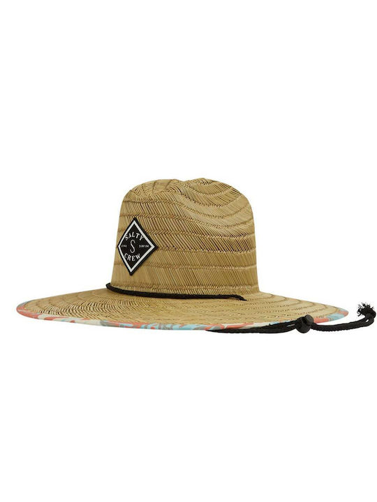 Salty Crew Wicker Women's Hat Beige W-SUNSET