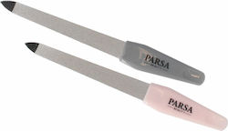 Parsa Straight File Metallic Slim Grey