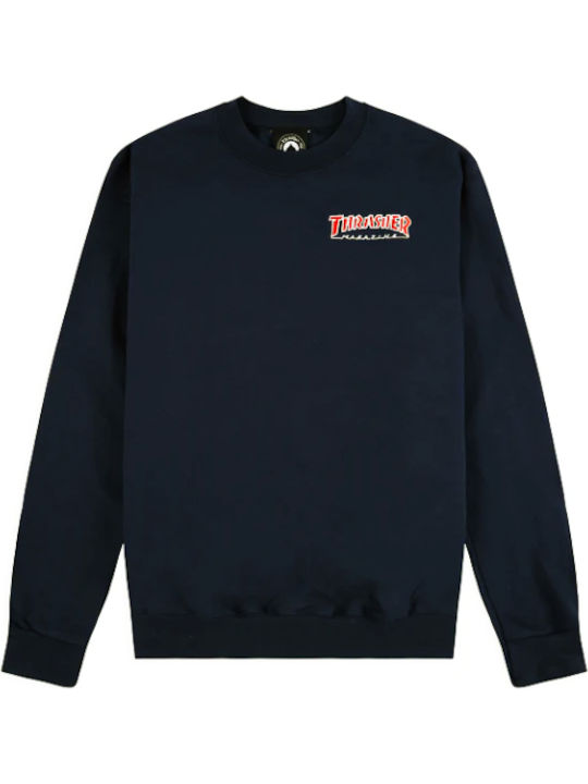 Thrasher Ανδρικό Φούτερ Navy Μπλε