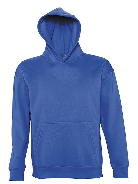 Kids Moda Kids Sweatshirt with Hood and Pocket Blue