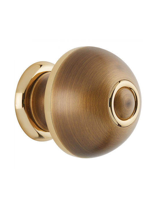 Zogometal Knob Front Door 66 Gold