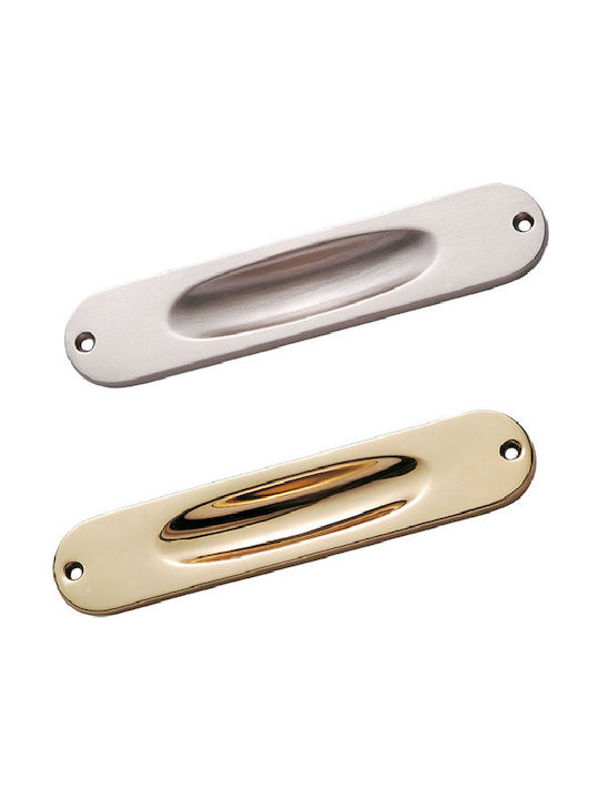Viobrass Χούφτα Πόρτας χωρίς Οπή Χρυσή 160mm 21-1