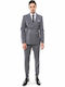 Fragosto Men's Suit Gray