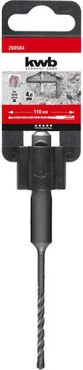 KWB Drill Carbide with SDS Plus Shank for Masonry 4x110mm