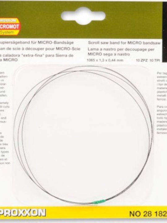 Proxxon 2818200 Πριονοκορδέλα για Μέταλλο και Ξύλο 1065mm