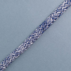 Cotton Laces Melange Blue and White 1.5 Cm Meter