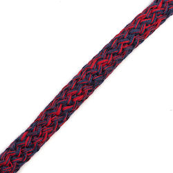 Cotton Laces Melange Blue Red 1.5 Cm Meter