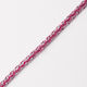 Vostex Lace Round Burgundy