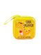 Tatu Moyo Leather Wallet for Girls with Zipper Yellow SG2304083884842074