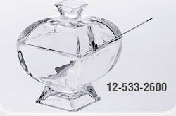 Zivas Honey Pot Glass Transparent