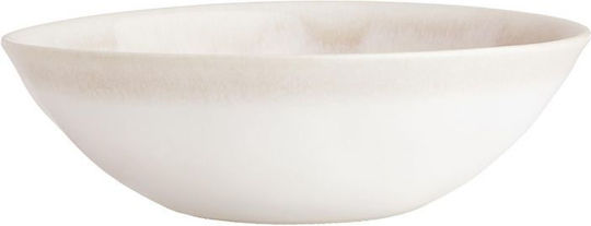 Butlers Atlantis Servierschale Rund Keramik Beige mit Durchmesser 19cm