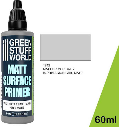 Green Stuff World Matt Surface Χρώμα Μοντελισμού σε Γκρι χρώμα 60ml