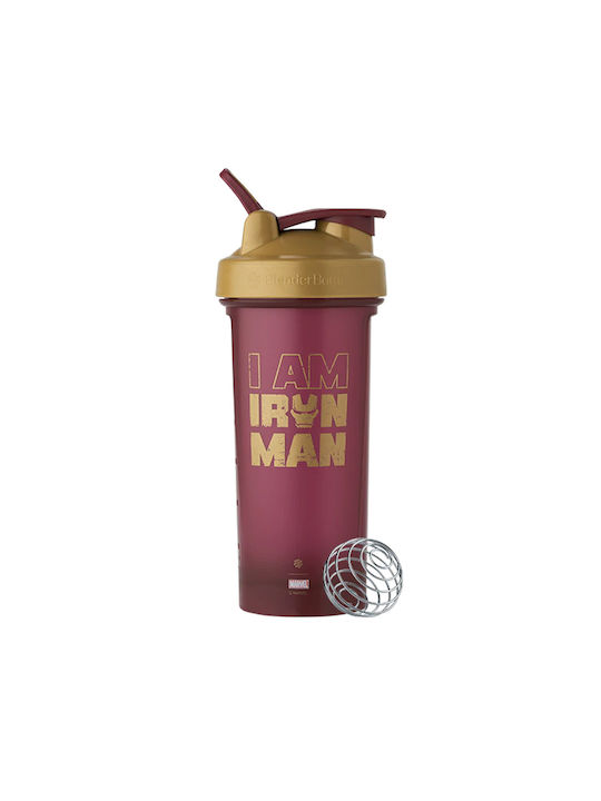 Blender Bottle Classic Shaker Protein 820ml Kunststoff Rot