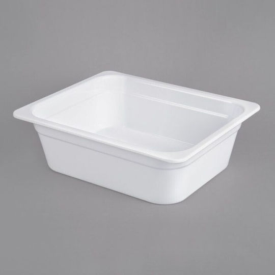 GTSA Σκεύος Gastronorm Πορσελάνης GN1/2 με Βάθος 100mm