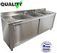 Lappas Λάντζα Geschlossen Dreifach 1806085Κ-3Γ 180x60x85cm