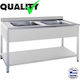 Lappas Chiuvetă Deschisă Dublu 1207085-2Γ