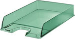 Esselte Plastic Filing Tray Green