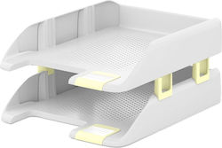 ErichKrause Plastic Filing Tray White