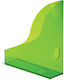Durable Suport pentru Reviste de Arhivă Plastic Verde 30.6x24.1x7.3cm.
