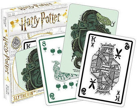 Aquarius Playing Συλλεκτική Τράπουλα Harry Potter για Poker Λευκή