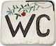 Nakaro Wood WC-Schild ΚΑΡ-535