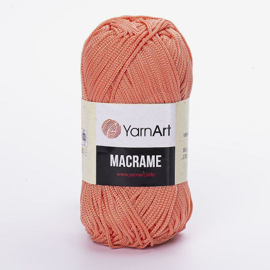 YarnArt Macrame Macrame Micro-poliester Portocaliu 130m 90gr