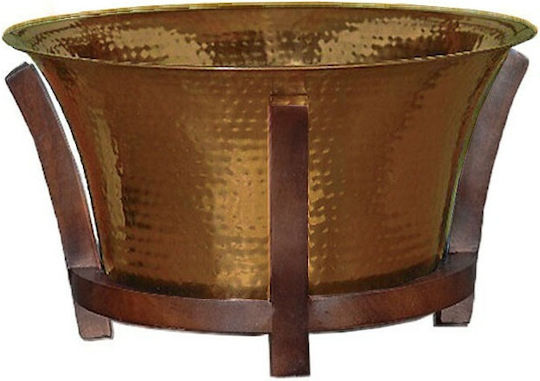 Einfache Champagners Aluminium mit Abmessungen 48x25x25cm