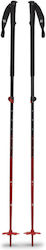 Black Diamond Pair of Telescopic Aluminum Fast Lock Trekking Poles with 2 Sections Black 132gr