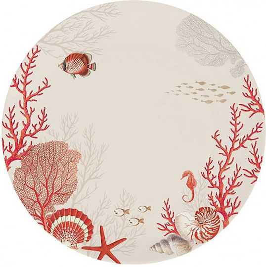 Marva Plate Shallow made of Porcelain White with Diameter 27cm Marva Plate Shallow made of Porcelain White with Diameter 27cm