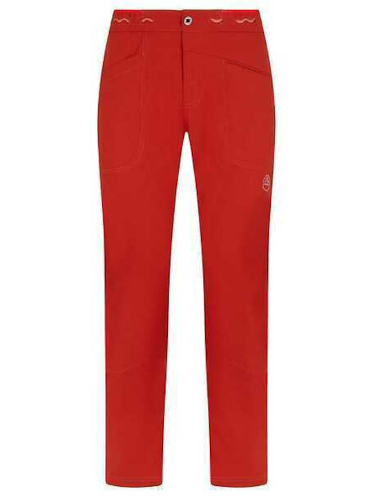 La Sportiva Talus Men's Climbing Long Trousers Red