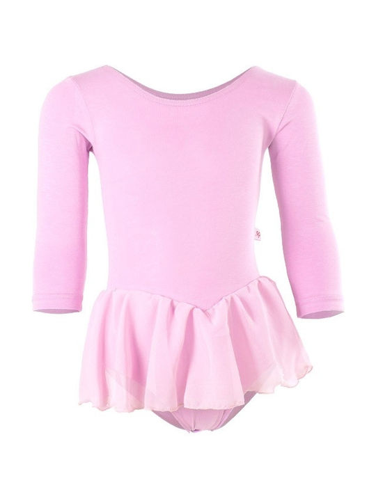 Dansport Kids Dance Bodysuit Pink