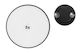 Beautifly Makeup Mirror Wall 9x9cm Black