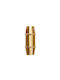 Tie-Back Rope made of Metal Gold 1pcs