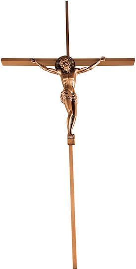 Vrochidis Cruce de Monument din Metal 30x60cm