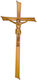 Vrochidis Aluminum Memorial Cross 20x45cm
