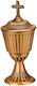Vrochidis Metallic Grave Censer 9x9x19cm