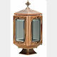 Vrochidis Metallic Memorial Candlestick 35x16x35cm