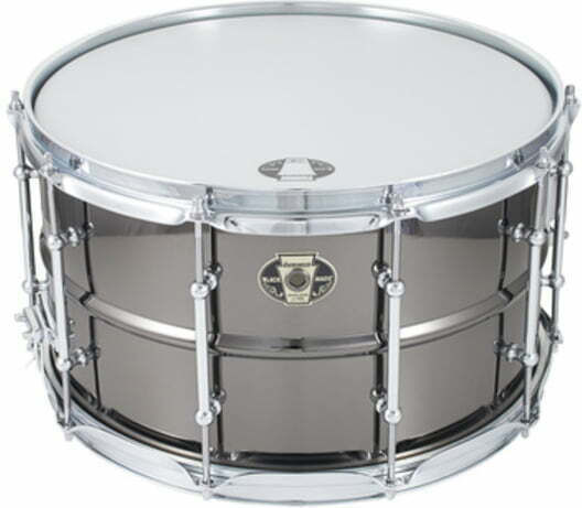 Ludwig Тамбур Металик 14" x 8" Черен