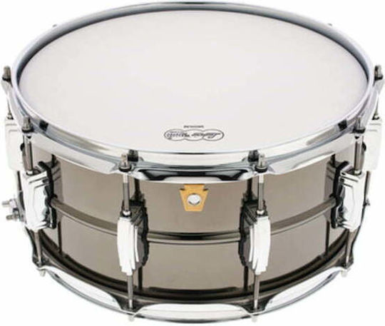 Ludwig Ταμπούρο Μεταλλικό 14" x 6.5" Μαύρο