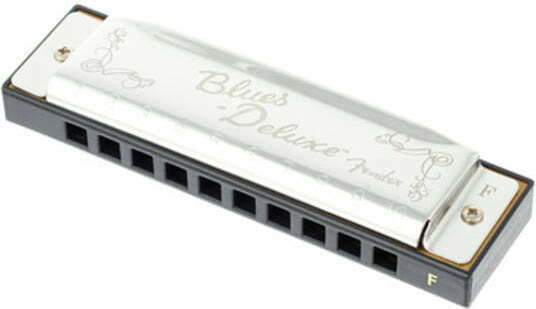Fender Diatonisch Mundharmonika Blues Deluxe Harp Tonart F (Fa) Major