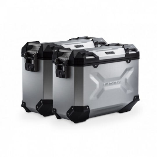 SW-Motech TRAX ADV 37Es in Silber Farbe