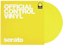 Serato Pair of Scratch Timecode Records 12" Vinyl in Yellow Colour