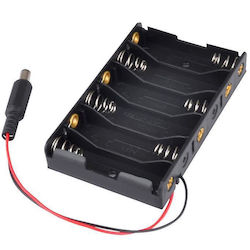 Haitronic Battery Holder for 6xAA Batteries (HS3336-6AA-DC)