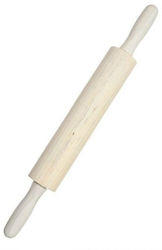 Tpster Wooden Kitchen Rolling Pin 41cm 1pcs