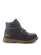 Kids Boots with Laces Blue