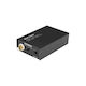 Real Cable Μετατροπέας Toslink male σε Coaxial female Χρυσό 1τμχ 10124