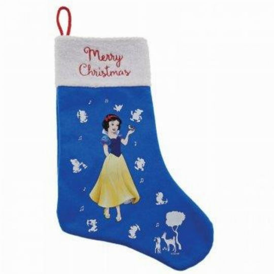 Blue Christmas Decorative Sock
