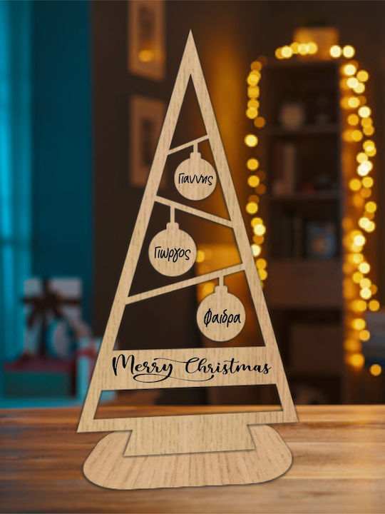 Christmas Decorative Tree 33cm Brown