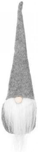 Iso Trade Weihnachtliche Stoff Figur Zwerge Gray Länge 8cm